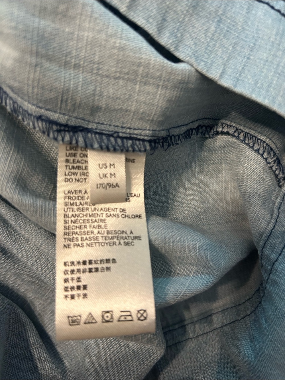 Free People Denim Patchwork Dress - Picture 6 of 8